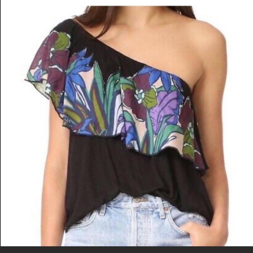 Free People One Shoulder Top